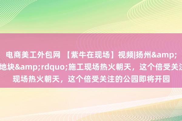 电商美工外包网 【紫牛在现场】视频|扬州&ldquo;老飞机场地块&rdquo;施工现场热火朝天，这个倍受关注的公园即将开园